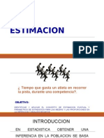 ESTIMACIÓN