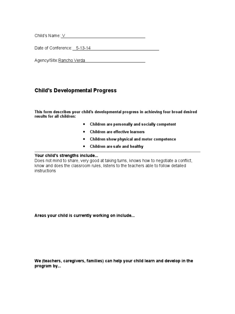 Conference Form | PDF