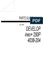 ineo+ 250P Parts