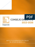 Consejo Directivo IAPEM 2013 2016