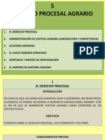 Derecho procesal agrario: jurisdicción y competencia de los tribunales agrarios