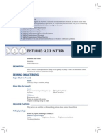 Disturbed Sleep Pattern Moyet