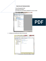 base de datos Practica de Transacciones