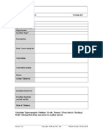 Incident Reporting Template