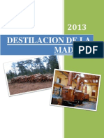 Destilacion de La Madera