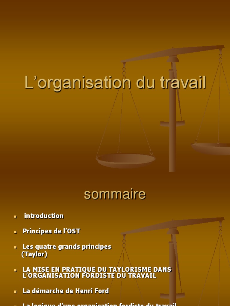 Enjeux Organisation Du Travail Pdf – XFWKZ