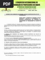Normas Comissu00e3o Cientifica 29 de Novembro 1