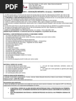 Lista de Materiais 2015