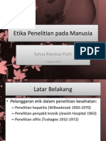 Etika Penelitian Pada Manusia PDF