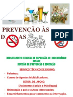 Prevenção às drogas: os riscos do álcool, tabaco e medicamentos