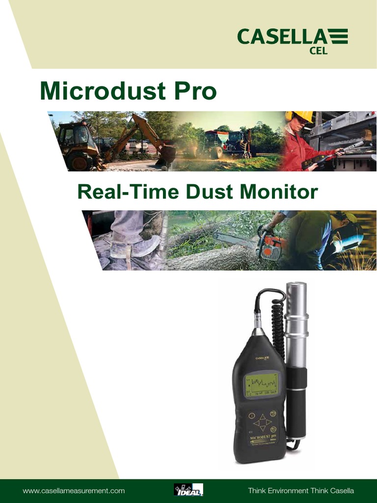 Real-Time Microdust Pro Dust Monitor | PDF | Particulates | Dust