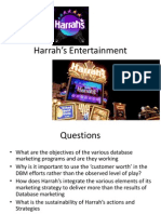 Harrah’s Entertainment Case Analysis