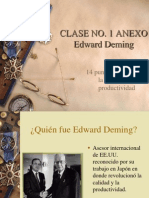Clase No. 1 Anexo Edward Deming