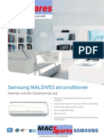 MS Samsung Comercial Maldives Airconditioner