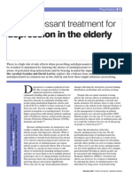 Antidepresant in Elderly