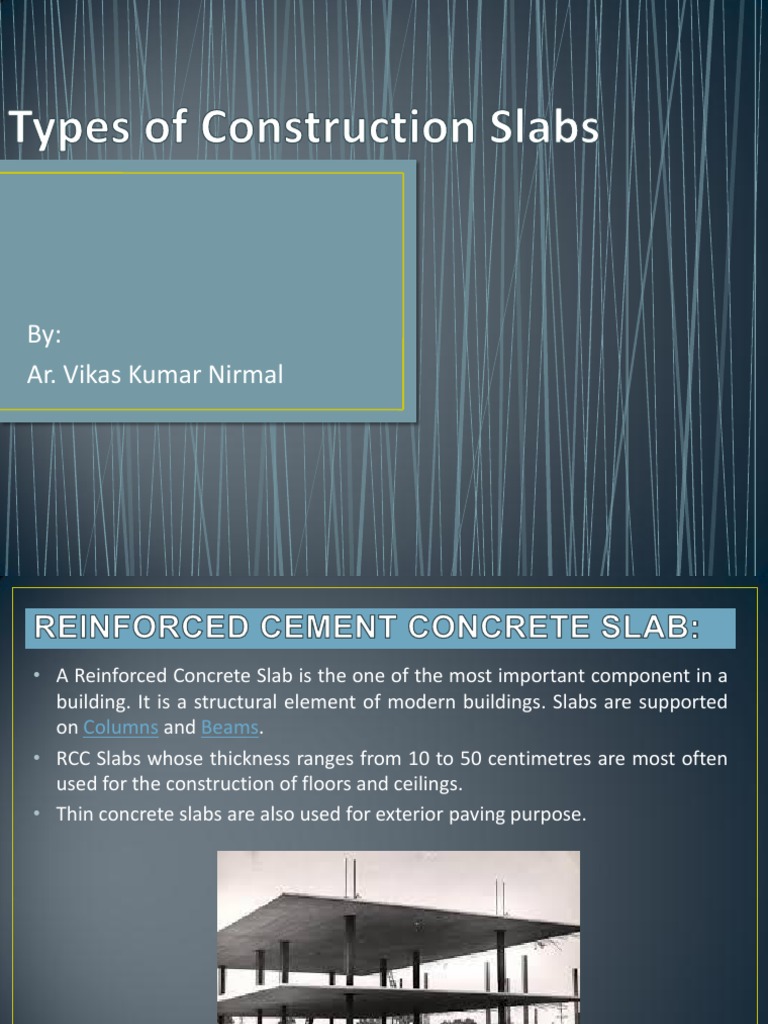 Types of Construction Slabs Explained | PDF | Architectural Design ...