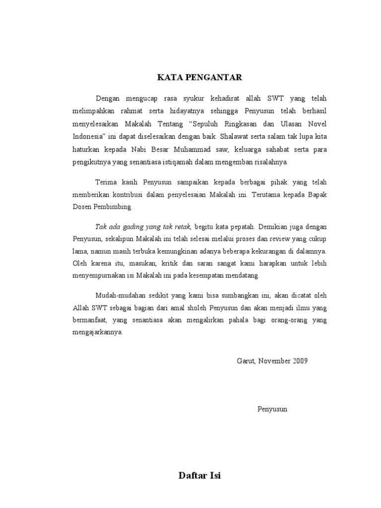 Makalah Novel