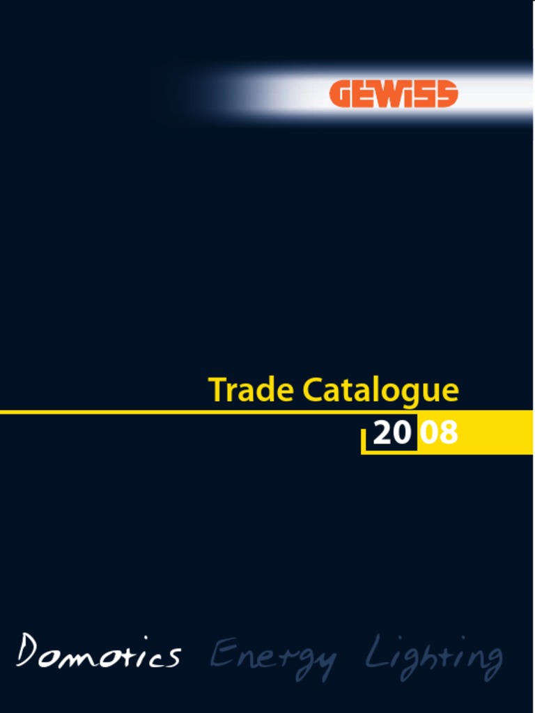 Manual Prolite Gewiss Electrical