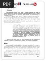 Apostila - Redação Oficial - Professora Rafaela Lobo