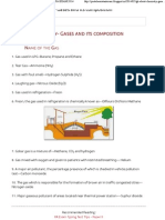 GK about Chemistry- Gases and its composition ~ PA EXAM 2014