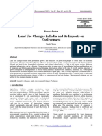 Land Changes India