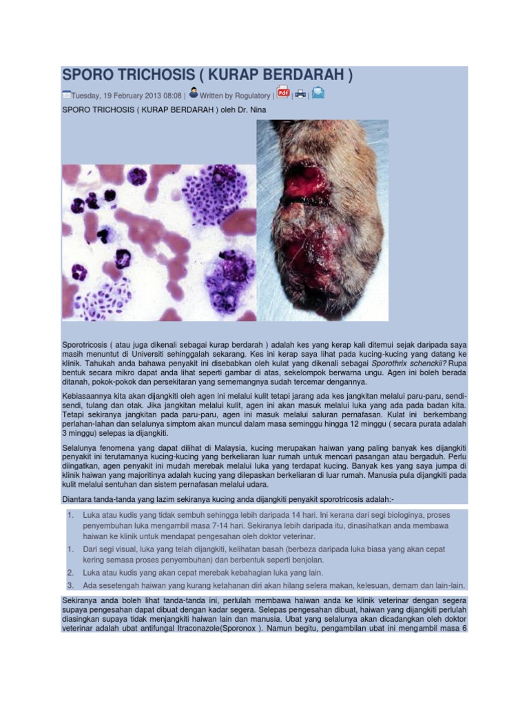 Sporo Trichosis  PDF
