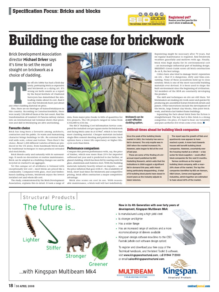 Cost-Effective Brickwork Insights | PDF | Brick | Economic Sectors