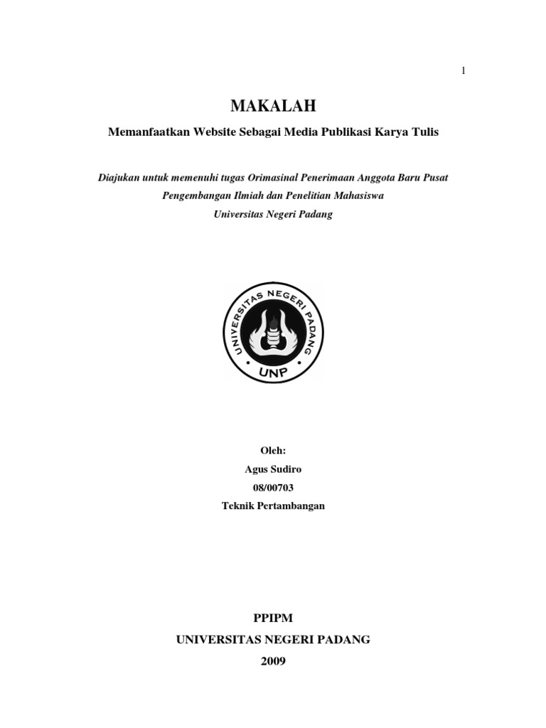 makalah tentang website