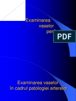 Examinarea Vaselor Periferice