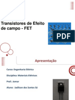 FETs-Transistores de Efeito de Campo