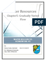 Water Resources: Chapter5: Gradually Varied Flow