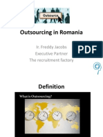 Presentation Outsourcing of business processes in Romania dec 2014