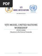 VJMUN Winter Workshop Study Guide