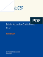 encuesta cep 2014