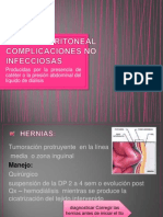 complicaciones dialisis peritoneal