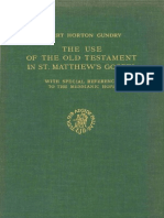 Robert H. Gundry (1967) - The Use of The Old Testament in Matthew (NovTSup 18) Leiden, Brill.