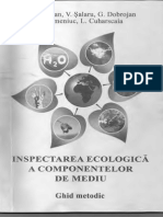 Inspectarea Ecologica a Componentelor de Mediu