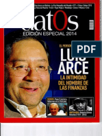 Revista Datos, Ministro Luis Arce PDF