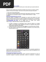 Pasar Programas A HP 50g | PDF | Calculadora | Integral