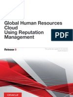 Global Human Resources Cloud Using Reputation Management