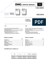 Grundig Cuc6310 Service Manual