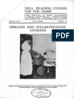 Fireless and Steam-pressure Cookers