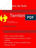 Plano de Aula - Conceito de Território