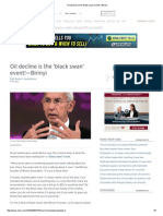 Oil Decline Is The 'Black Swan' Event!-Birinyi