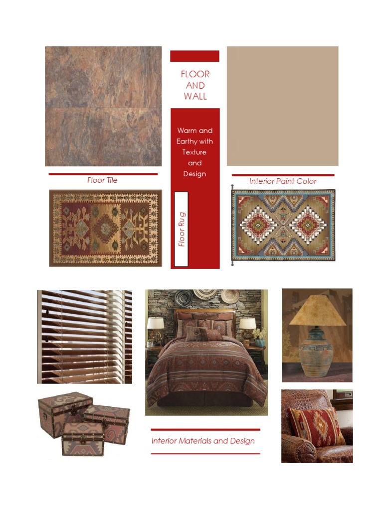 Warm Earthy Interior Design Guide | PDF