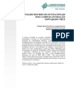 Analise-De-risco Ocupacionais Nos Campi Da Fundacao Oswaldo Cruz