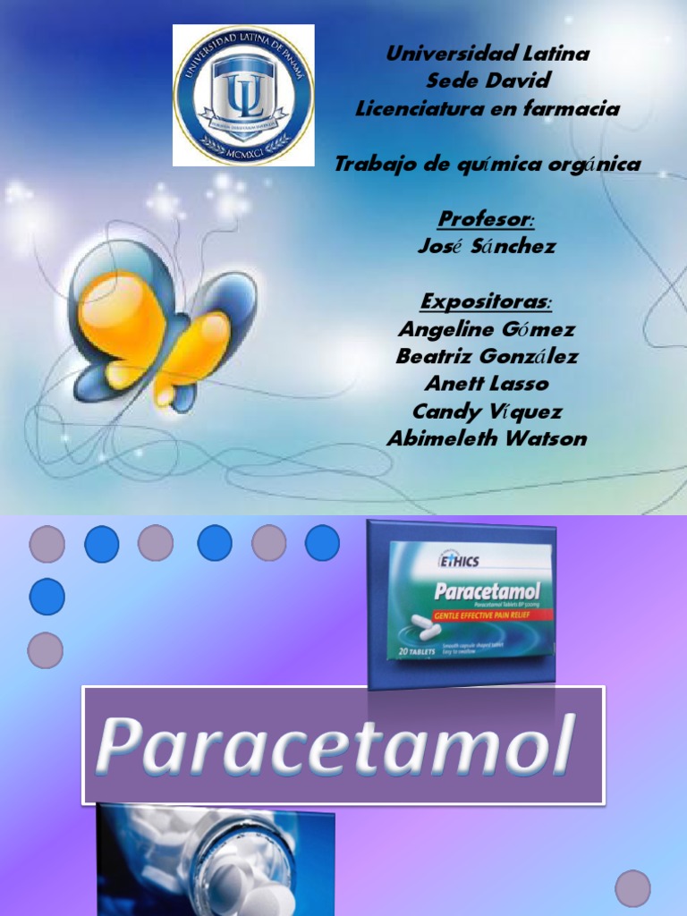 Paracetamol PDF Enfermedades y trastornos Farmacología
