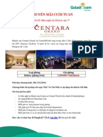 Centara Grand Hotel Promotion