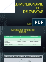 Calculo de Zapatas