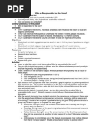 Who Is Responsible For The Poor